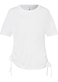 Maglia con arricciature in cotone biologico, RAINBOW