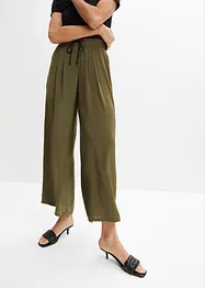 Gonna pantalone in satin, bonprix