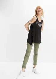 Top lungo in viscosa morbida, bonprix