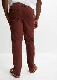 Pantaloni chino in misto lino regular fit, straight, bpc bonprix collection