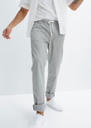 Pantaloni elasticizzati con elastico in vita regular fit straight, bpc bonprix collection