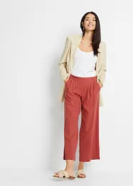 Pantaloni in misto lino, bonprix