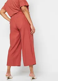 Pantaloni in misto lino, bonprix