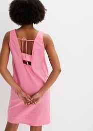 Abito in misto lino con cut-out alla schiena, RAINBOW