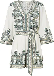 Tuta in misto lino, bonprix