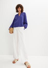 Blusa in mussola di cotone, bpc bonprix collection