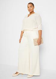 Pantaloni larghi con cinta elastica, bpc selection