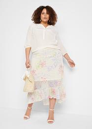 Gonna di chiffon con volant, bpc selection