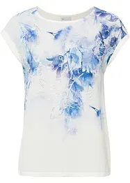 Blusa con stampa floreale, bonprix