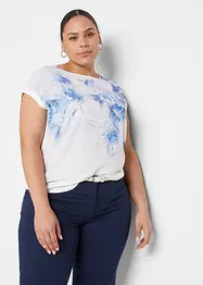 Blusa con stampa floreale, bonprix