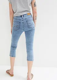 Jeans skinny elasticizzati al ginocchio, a vita media, bonprix