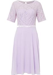 Abito in chiffon con pizzo, bpc selection premium