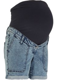 Shorts di jeans prémaman in look usato, bpc bonprix collection
