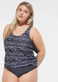 Tankini oversize (set 2 pezzi) in poliammide riciclata, bonprix