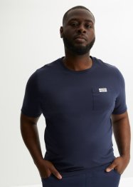 T-shirt con tasca (pacco da 2), bpc bonprix collection
