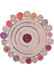 Tappeto rotondo con cerchi colorati, bpc living bonprix collection