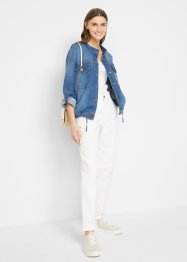 Giacca di jeans oversize con maniche arrotolabili, bpc bonprix collection
