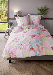 Biancheria da letto con stampa patchwork, bonprix