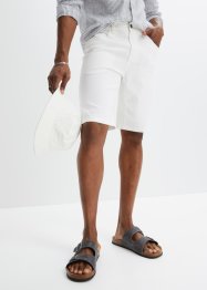 Bermuda in jeans elasticizzati, classic fit, John Baner JEANSWEAR