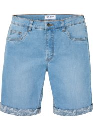 Bermuda di jeans elasticizzati, regular fit, bonprix