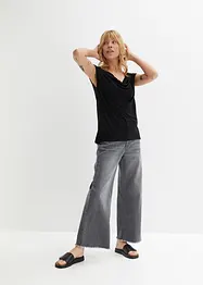 Top in misto viscosa, bonprix