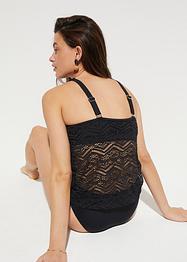 Tankini (set 2 pezzi) con tasche portaprotesi in poliammide riciclata, RAINBOW