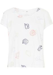 Maglia fantasia con scollo rotondo, bpc bonprix collection