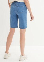 Bermuda in jeans elasticizzati con cinta comoda, bpc bonprix collection