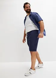 Bermuda in misto lino, regular fit, bonprix