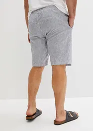 Bermuda in misto lino, regular fit, bonprix