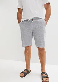 Bermuda in misto lino, regular fit, bonprix