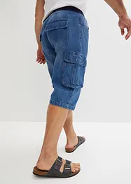 Bermuda lunghi in jeans, loose fit, bonprix