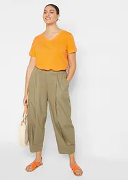 T-shirt in puro cotone, bonprix