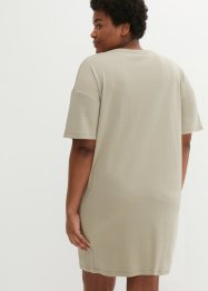 Abito t-shirt oversize con scollatura a V (pacco da 2), bpc bonprix collection