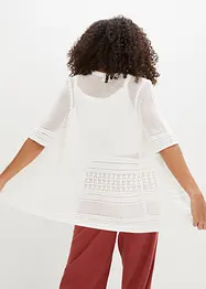 Cardigan traforato, bonprix