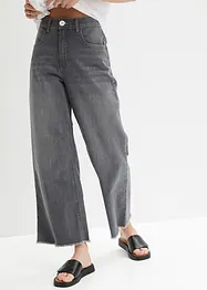 Jeans cropped wide fit, bonprix