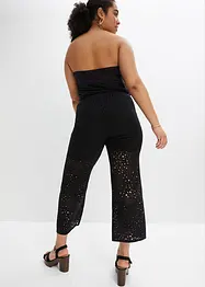 Pantaloni in maglia con elastico in vita, bonprix