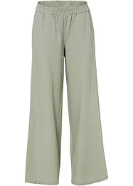 Pantaloni a palazzo in misto lino, bonprix