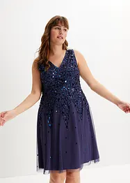 Miniabito con paillettes, bonprix