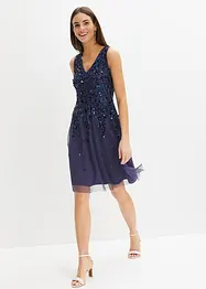Miniabito con paillettes, bonprix