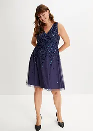 Miniabito con paillettes, bonprix