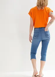 Jeans capri elasticizzati, bonprix