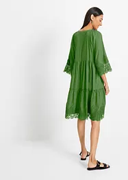 Abito chemisier con pizzo, bonprix