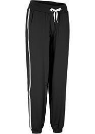 Pantaloni da jogging con bande a contrasto, bpc bonprix collection