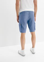 Bermuda cargo in lino, loose fit, John Baner JEANSWEAR