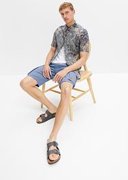 Bermuda cargo in lino, loose fit, John Baner JEANSWEAR