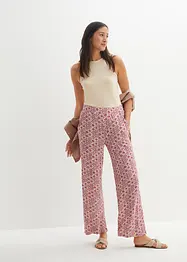 Pantaloni in maglina di viscosa, bonprix