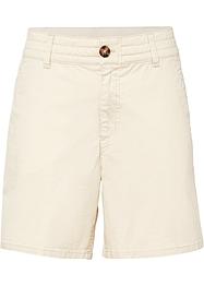 Shorts in twill a vita alta, bpc bonprix collection