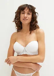 Reggiseno a balconcino multiway con ferretto in poliammide riciclata, bonprix