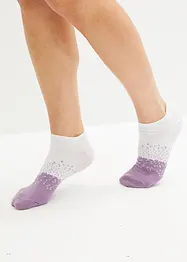 Calzini per sneakers con cotone biologico (pacco da 10 paia), bonprix